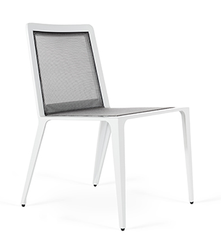 STILL SIDE CHAIR WITH FLEX FABRIC, GRADE B