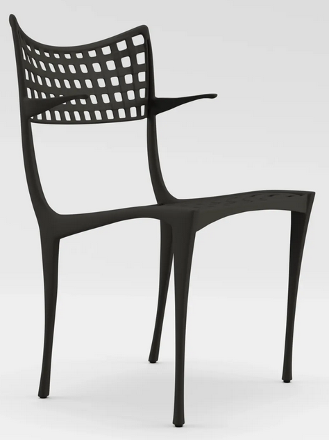 SOL Y LUNA DINING ARM CHAIR WITHOUT CUSHION