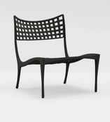 SOL Y LUNA ARMLESS LOUNGE CHAIR WITHOUT CUSHION