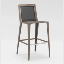 STILL BARSTOOL (ARMLESS) WITH FLEX FABRIC, GRADE B