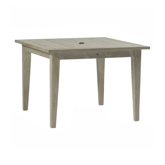 SUMMER CLASSICS 42 IN SQ TEAK FARM DINING TABLE