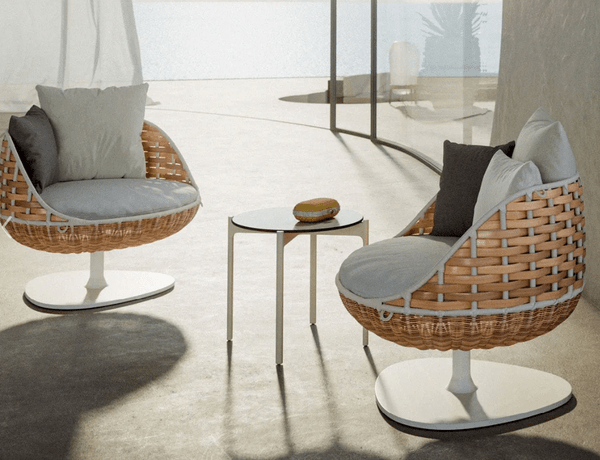 SWINGREST LOUNGE CHAIR W/ROTATING BASE / CAT D - Kolo Collection