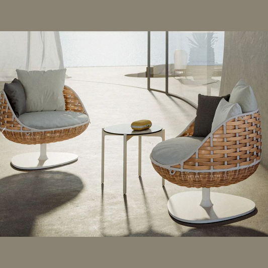 SWINGREST LOUNGE CHAIR W/ROTATING BASE / CAT D