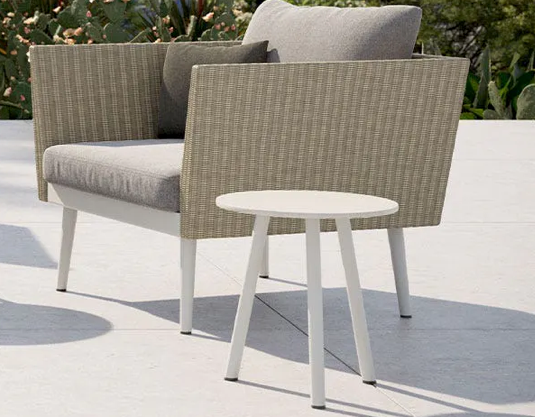 20TWENTY 16 INCH ROUND BUNCHING TABLE, DISC'D/WSL