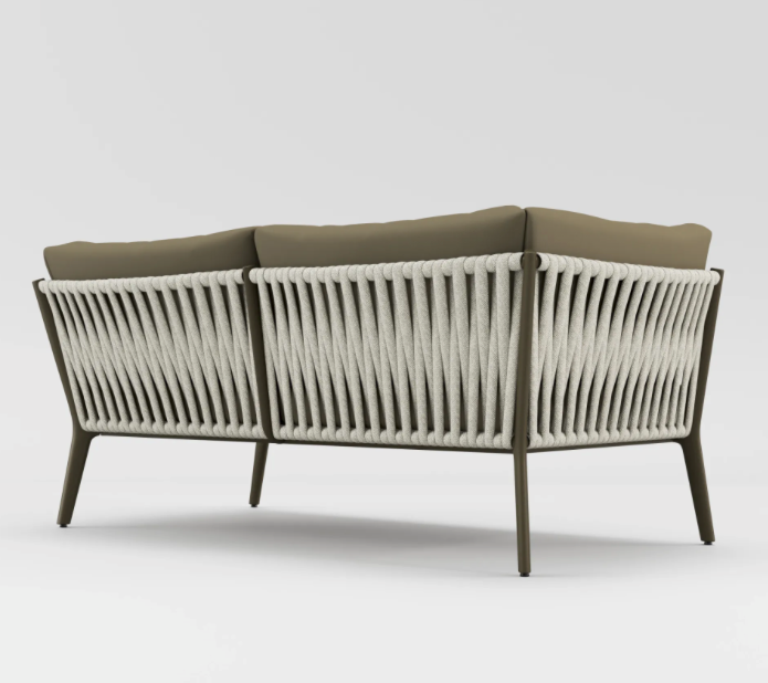 H COLLECTION LOVESEAT GRADE B