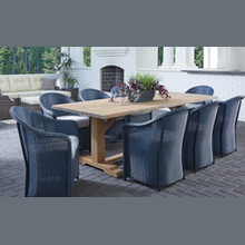 WEEKEND RETREAT DINING ARMCHAIR, MINI RANDOM WEAVE/B/COM - Kolo Collection