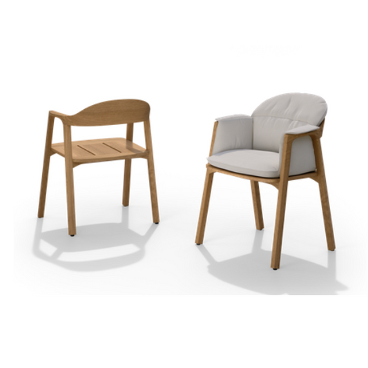 NOMAD DINING ARM CHAIR / TEAK - Kolo Collection