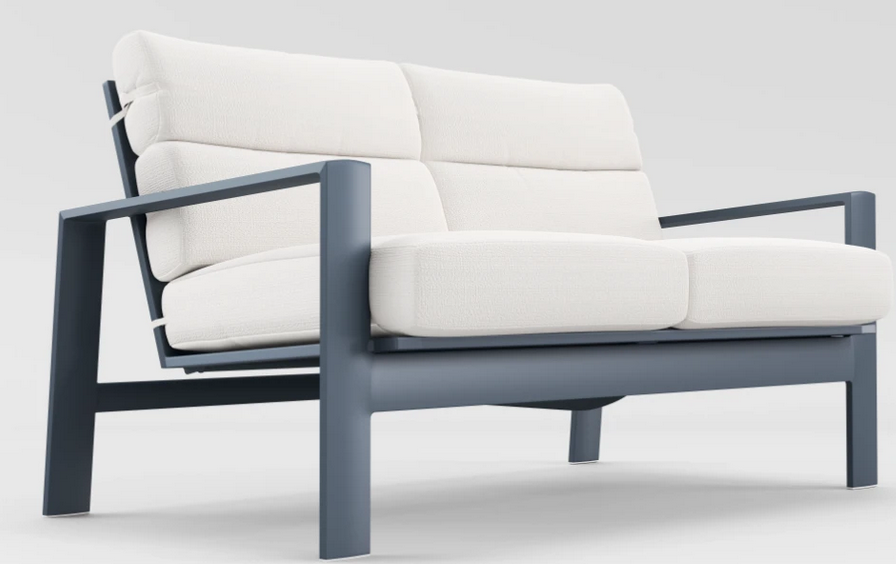 PARKWAY CUSHION LOVESEAT WITH GRADE A FABRIC - Kolo Collection