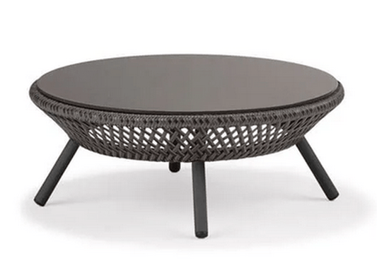 AHNDA COFFEE TABLE W/GLASS TOP - Kolo Collection