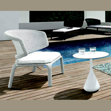 SATELLITE 16 INCH ROUND SIDE TABLE