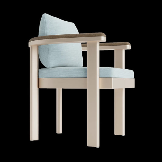 LUCA ARM CHAIR WITH TEAK GRADE A