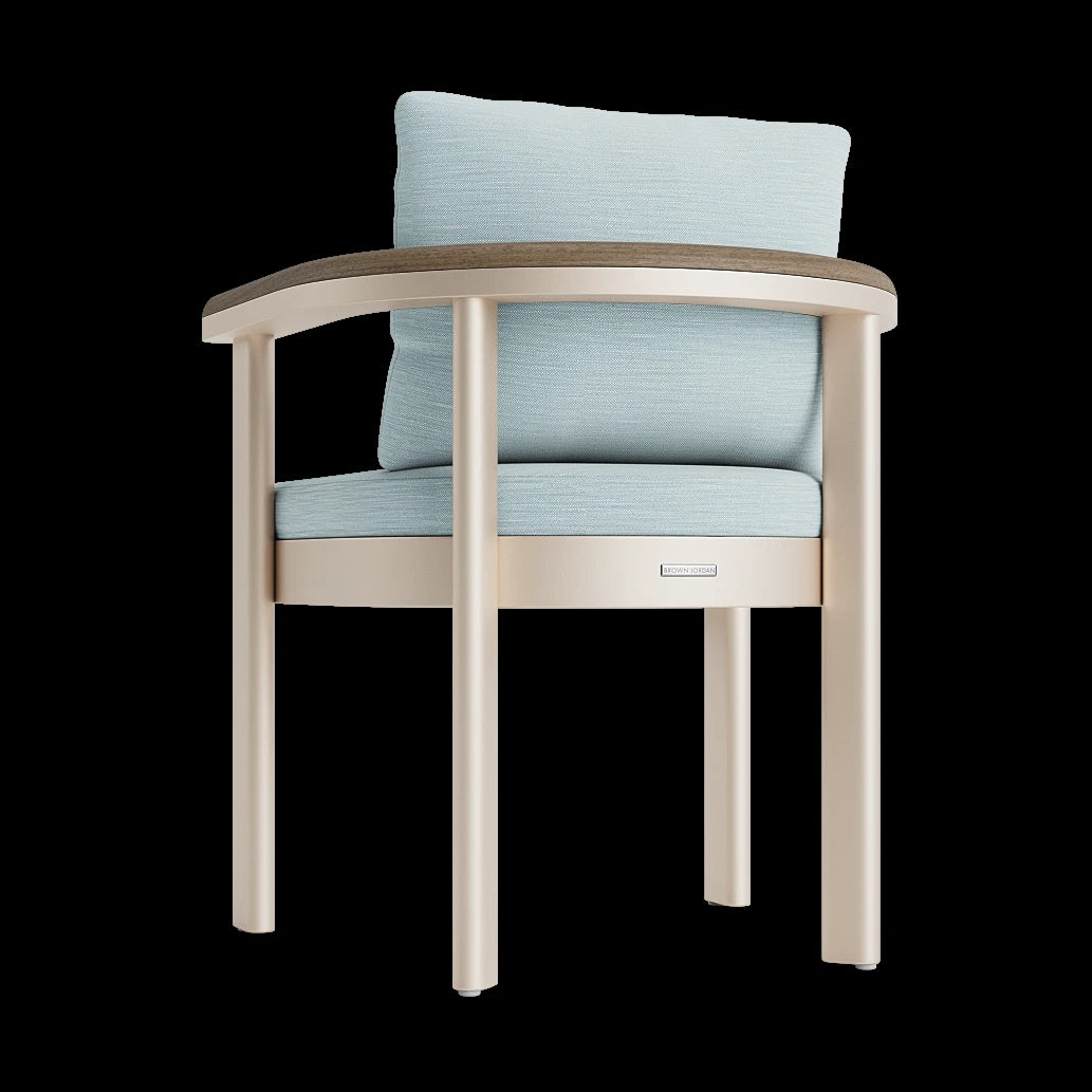 LUCA ARM CHAIR WITH TEAK GRADE A