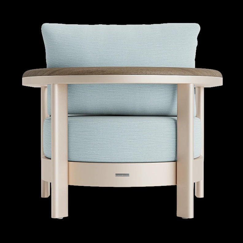 LUCA LOUNGE CHAIR WITH TEAK ARM / GRADE A