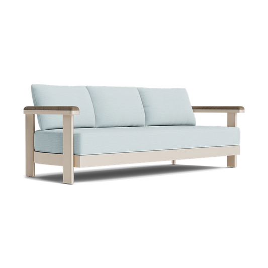 LUCA SOFA WITH TEAK ARM / GRADE A