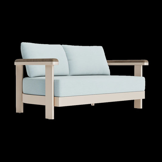 LUCA LOVESEAT W/TEAK GRADE A