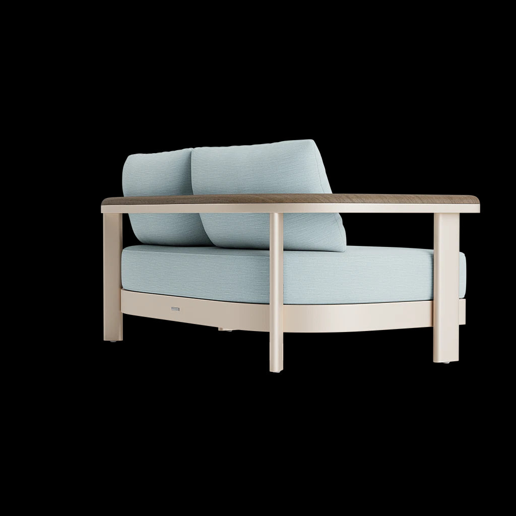 LUCA LOVESEAT W/TEAK GRADE A