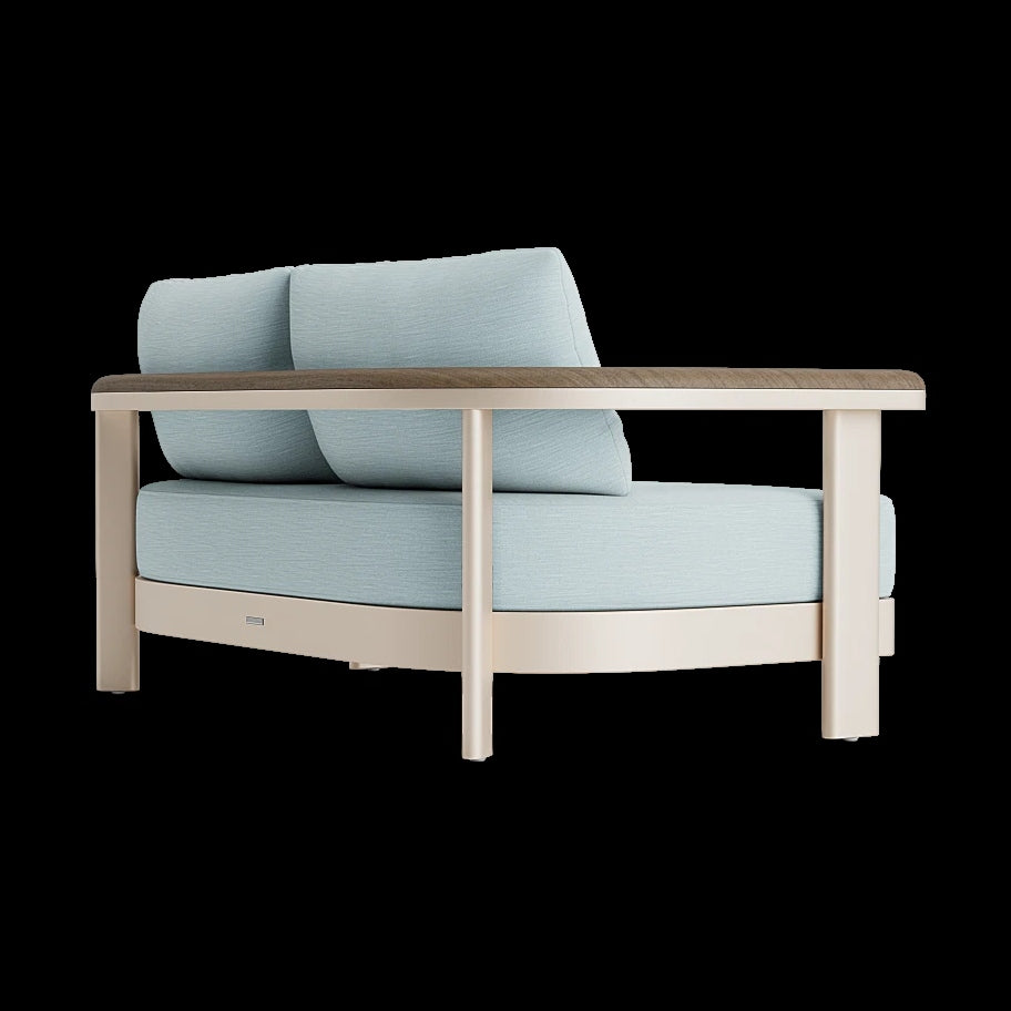 LUCA LOVESEAT W/TEAK GRADE A