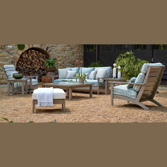 KENNEBUNKPORT ALUMINUM SOFA