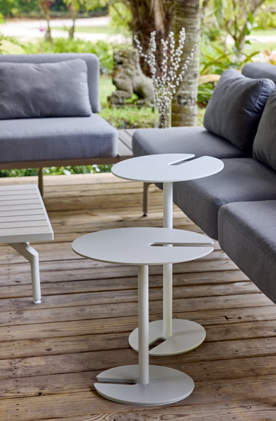 LIRIO 17 INCH STACKING SIDE TABLE / 25 INCHES HIGH