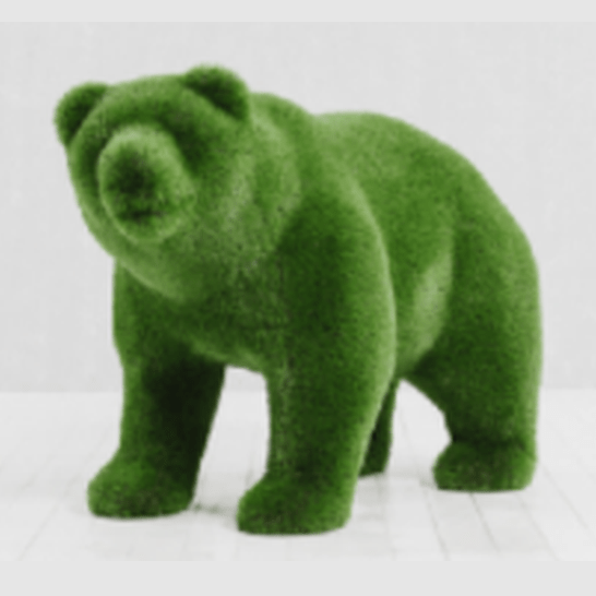 BACHO SMALL BEAR / 39 x 63 x 25 / GREEN - Kolo Collection