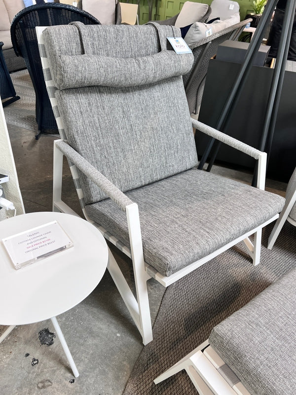 TALENTI COTTAGE LOUNGE ARMCHAIR + OTTOMAN - Kolo Collection