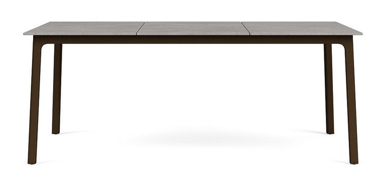ADAPT 36x72 RECT DINING TABLE WITH FOSSIL TOP PANELS