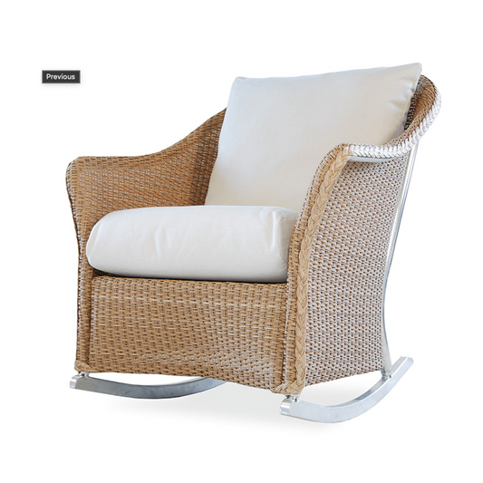 WEEKEND RETREAT LOUNGE ROCKER / MINI RANDOM WEAVE/GRADE C - Kolo Collection