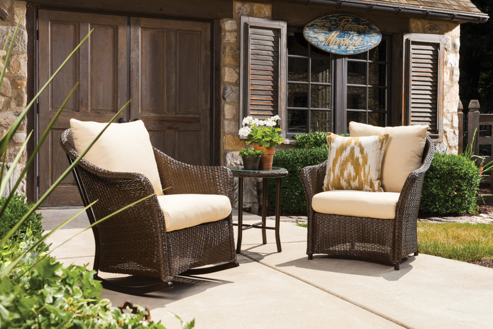 WEEKEND RETREAT LOUNGE ROCKER / MINI RANDOM WEAVE/GRADE C