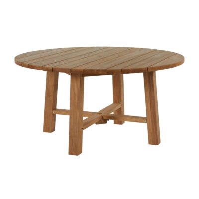 PAIGE 60" ROUND TEAK DINING TABLE