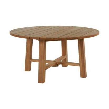 PAIGE 60" ROUND TEAK DINING TABLE