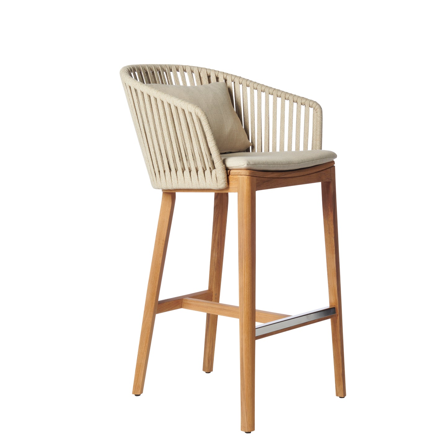MOOD BAR CHAIR / TEAK BASE - Kolo Collection