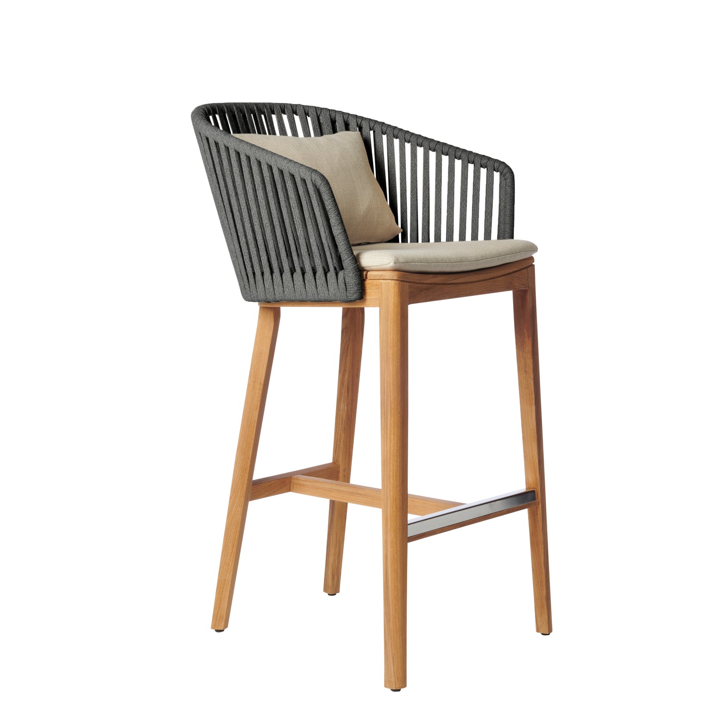 MOOD BAR CHAIR / TEAK BASE - Kolo Collection