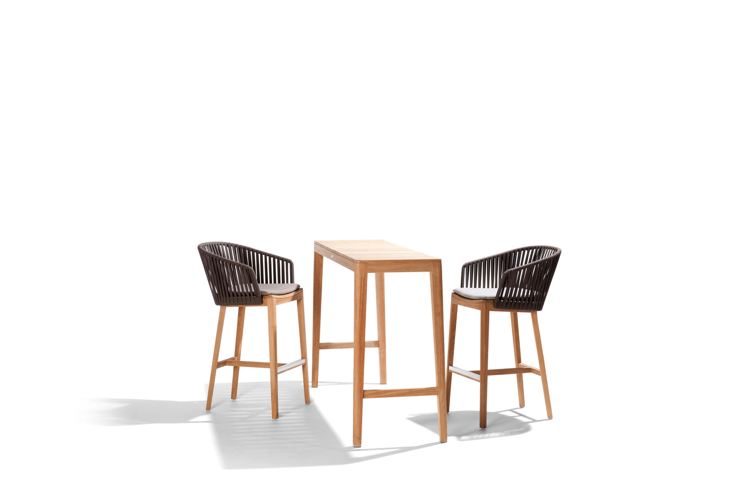 MOOD BAR CHAIR / TEAK BASE - Kolo Collection