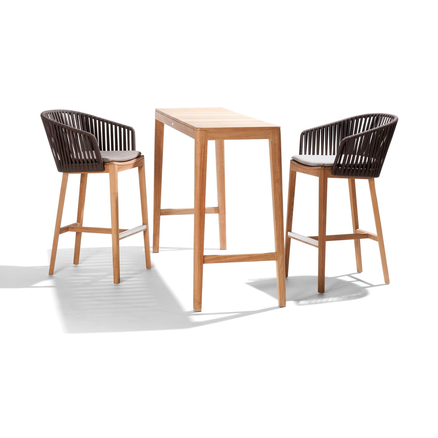 MOOD BAR CHAIR / TEAK BASE - Kolo Collection