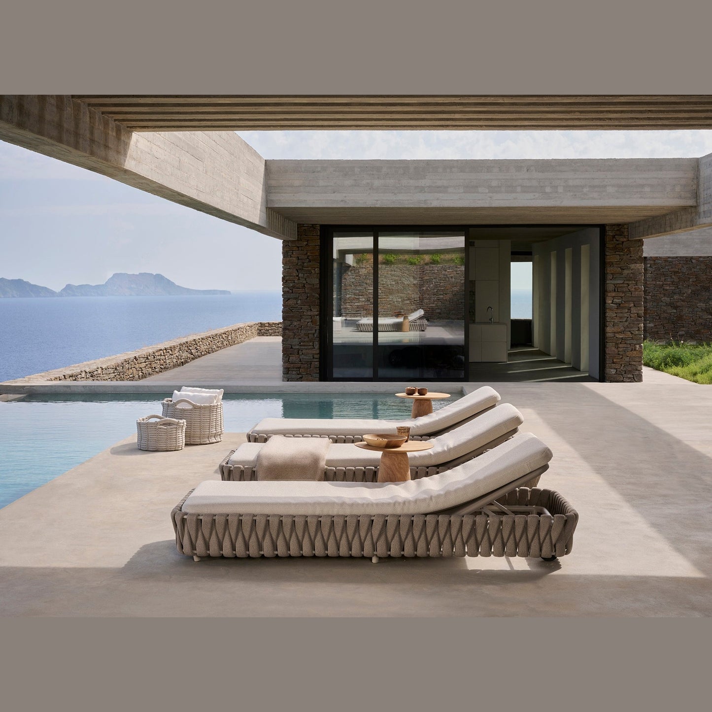TOSCA ADJUSTABLE LOUNGER - Kolo Collection