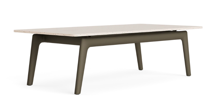 H COLLECTION 21 X 42 SMALL COFFEE TABLE/NEBBIA OR UMBRA