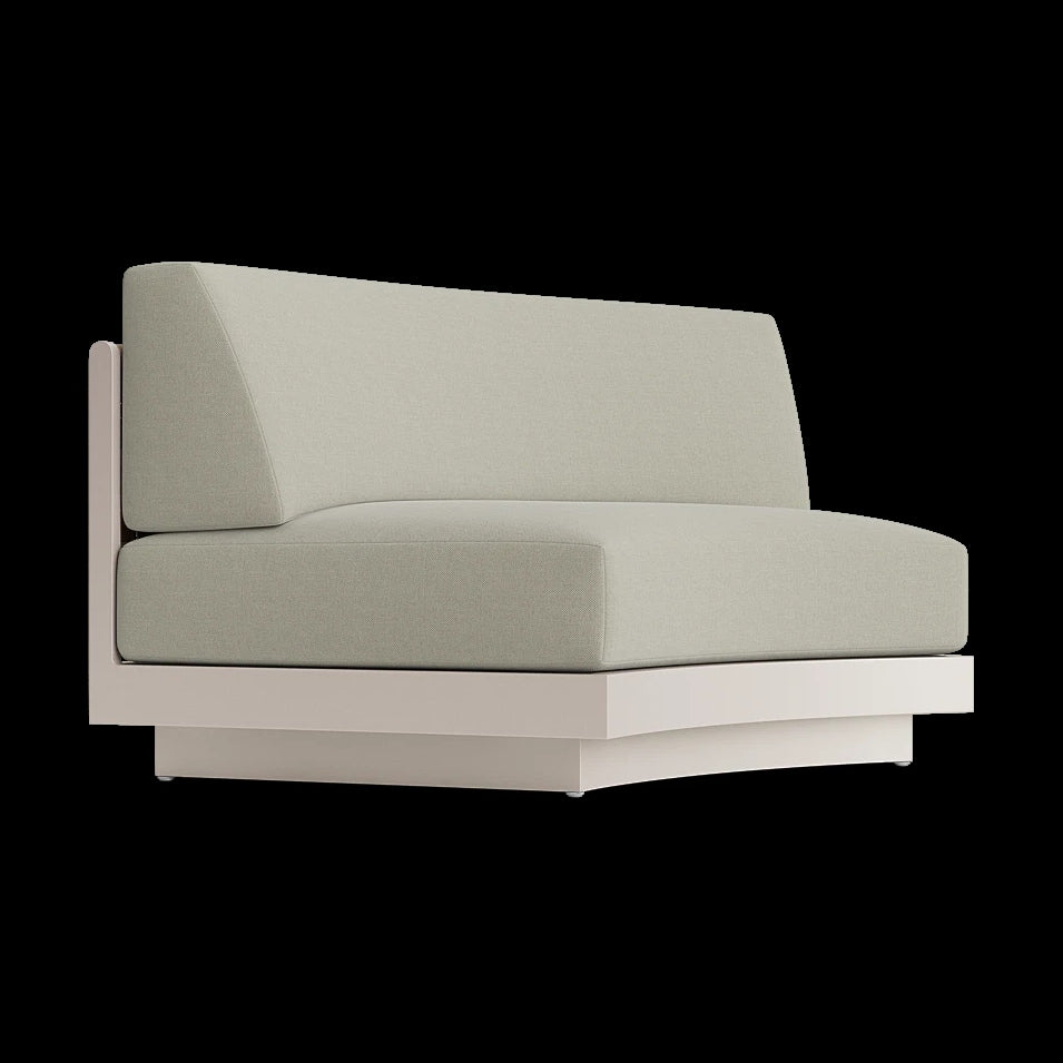HUNTLEY CURVED ARMLESS SECTIONAL GRADE A