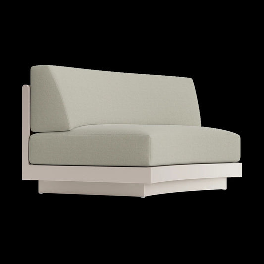 HUNTLEY CURVED ARMLESS SECTIONAL GRADE A