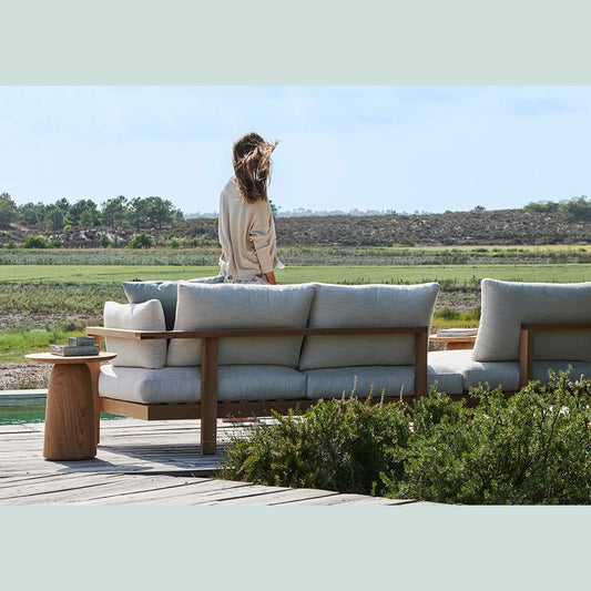 PURE 2-SEATER SOFA / TEAK - Kolo Collection