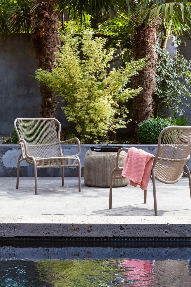 LOOP LOUNGE CHAIR / POLYPROPYLENE ROPE