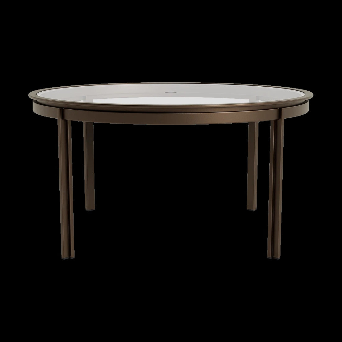 SWIM 54 RD DINING TABLE / GLASS TOP