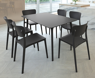 MONNA STACKING SIDE CHAIR, SOLD 2 PER BOX