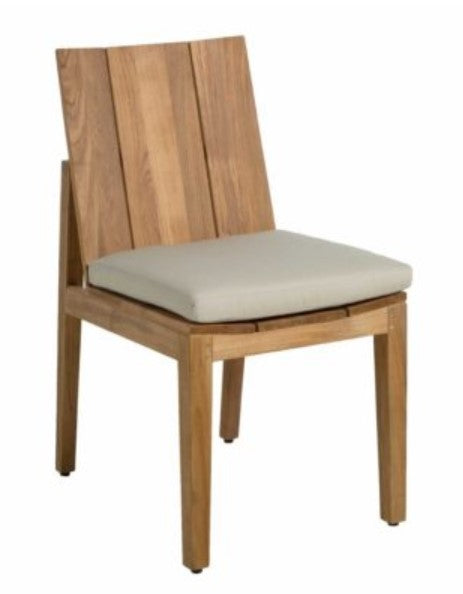 ASHLAND TEAK SIDE CHAIR - NATURAL