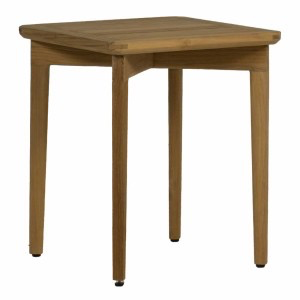 WOODLAWN 17x17 END TABLE IN NATURAL TEAK