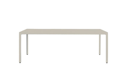 ILLUM 83.5x39.5 DINING TABLE / ALUMINUM BASE / CERAMIC TOP - Kolo Collection