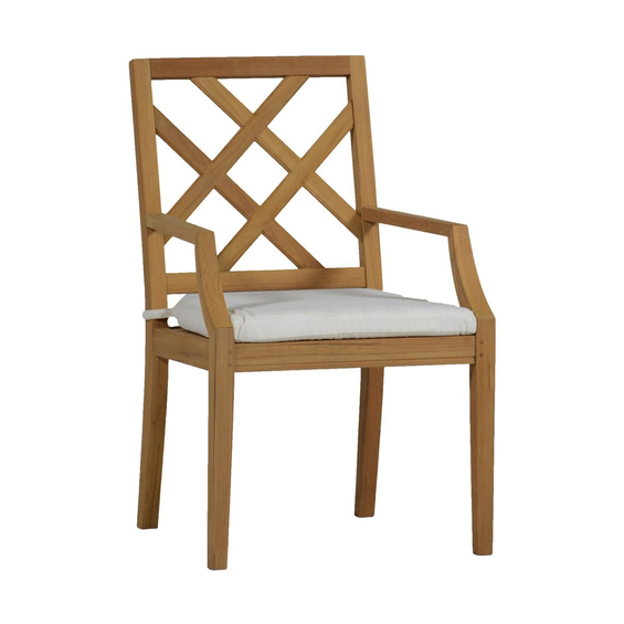 HALEY ARM CHAIR IN NATURAL TEAK