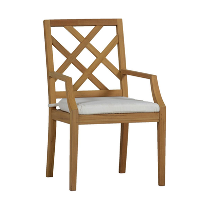 HALEY ARM CHAIR IN NATURAL TEAK