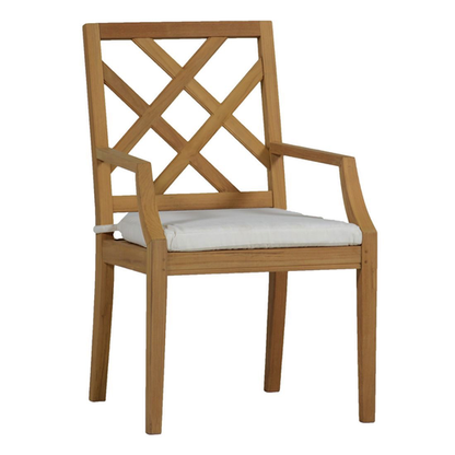 HALEY ARM CHAIR IN NATURAL TEAK