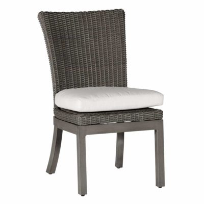 RUSTIC SIDE CHAIR IN SLATE GRAY