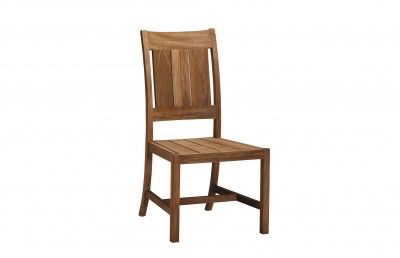 CROQUET TEAK SIDE CHAIR - NATURAL